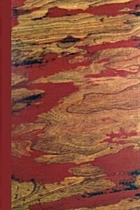 Sketchbook: Wood Grain (Red) 6x9 - Blank Journal with No Lines - Journal Notebook with Unlined Pages for Drawing and Writing on Bl (Paperback)