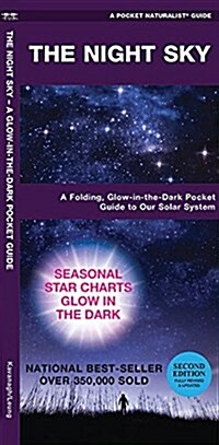 The Night Sky: A Folding Pocket Guide to the Moon, Stars, Planets and Celestial Events (Paperback, 2)