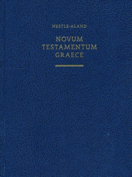 Nestle-Aland Novum Testamentum Graece 28 (Na28) Wide Margin (Hardcover, Wide Margin)