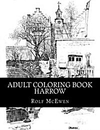 Adult Coloring Book - Harrow (Paperback)