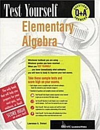 Test Yourself: Elementary Algebra (Paperback)