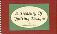 A Treasury of Quilting Designs (Paperback, Spiral, Illustrated)