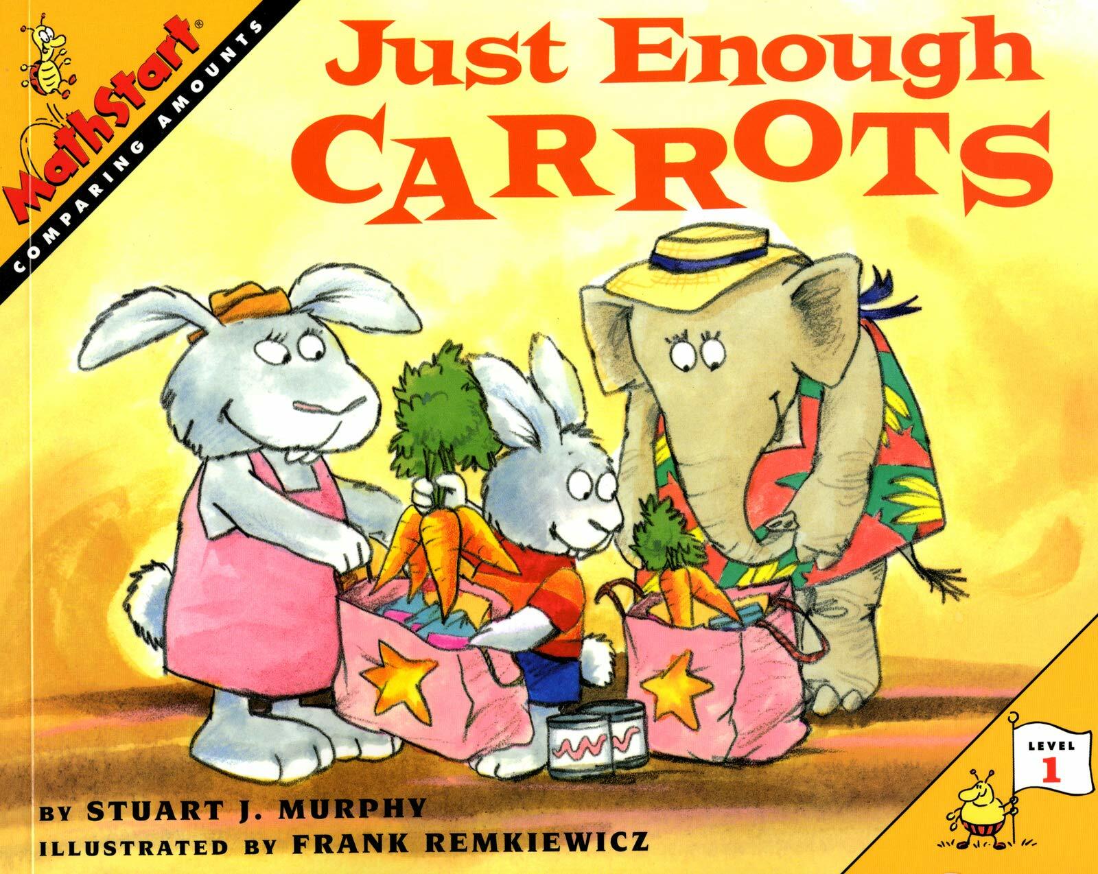 영어 수학동화 1 : Just Enough Carrots (Paperback)