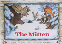 The Mitten: A Ukrainian Folktale (Hardcover) - A Ukrainian Folktale