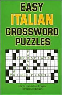 Easy Italian Crossword Puzzles (Paperback)