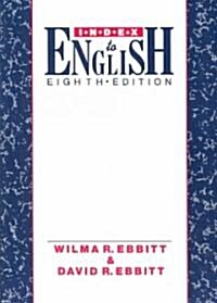 Index to English (Paperback, 8)