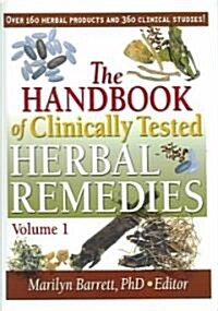 The Handbook of Clinically Tested Herbal Remedies Set (Hardcover)