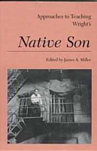Approaches to Teaching Wrights Native Son (Hardcover)
