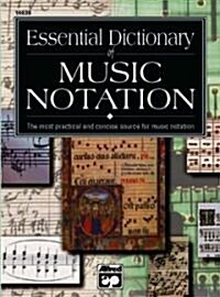 Essential Dictionary of Music Notation: Pocket Size Book (Paperback)
