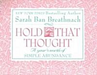 Hold That Thought (Hardcover, Spiral)