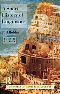 [중고] A Short History of Linguistics (Paperback, 4 ed)
