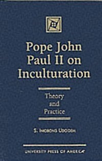 [중고] Pope John Paul on Inculturation (Hardcover)