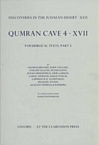 Discoveries in the Judaean Desert: Volume XXII. Qumran Cave 4: XVII : Parabiblical Texts, Part 3 (Hardcover)