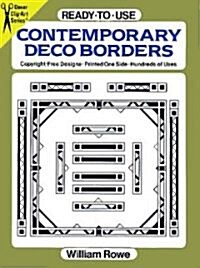 Ready-To-Use Contemporary Deco Borders (Paperback)