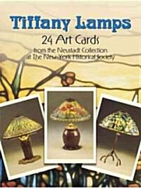 Tiffany Lamps: 24 Art Cards (Paperback)