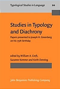 Studies in Typology and Diachrony (Hardcover)