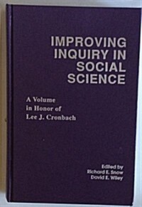 Improving Inquiry in Social Science (Hardcover)