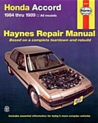 Honda Accord 1984-89 Owners Workshop Manual (Paperback, Rev ed)