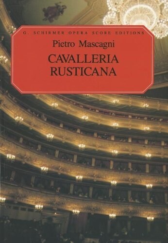 Cavalleria Rusticana: Vocal Score (Paperback)