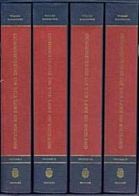 Commentaries on the Laws of England, a Facsimile of the First Edition of 1765-1769 (Boxed Set)