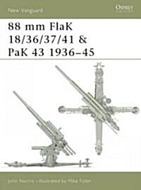 88 mm FlaK 18/36/37/41 and PaK 43 1936-45 (Paperback)