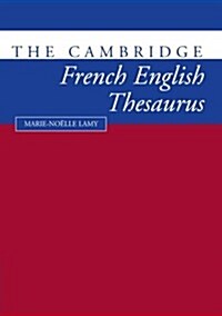 The Cambridge French-English Thesaurus (Paperback)