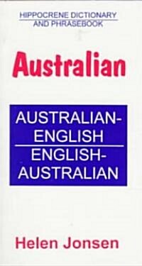 Hippocrene Dictionary and Phrase Book Australian (Paperback)