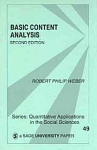 Basic Content Analysis (Paperback, 2, Revised)
