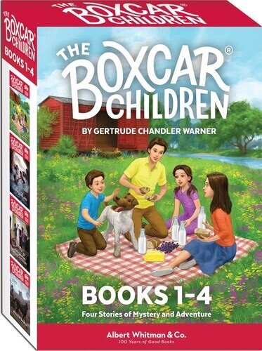 [중고] The Boxcar Children Mysteries Boxed Set #1-4 (Paperback 4권)