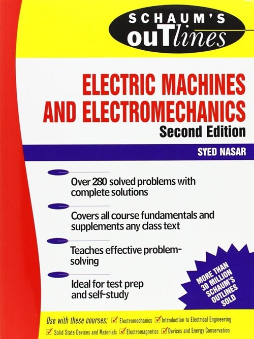 [중고] Schaum‘s Outline of Electric Machines & Electromechanics (Paperback, 2)
