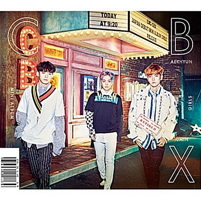 [수입] 엑소 첸백시 (Exo-CBX) - Girls (CD+DVD) (초회생산한정반)