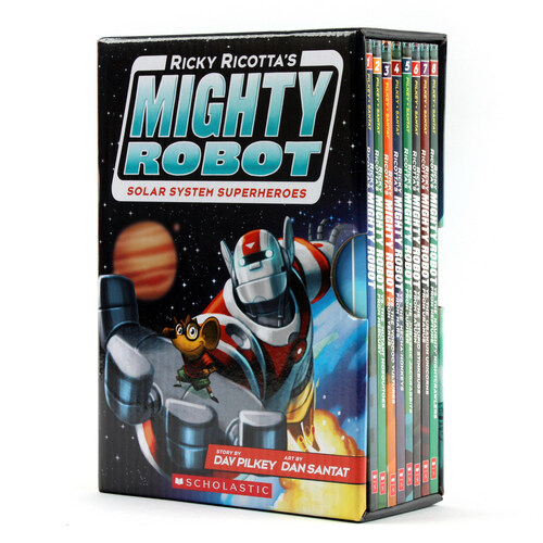 [중고] 마이티 로봇 Ricky Ricottas Mighty Robot 1~8권 세트 (Paperback 8권)