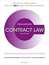 Contract Law Concentrate : Law Revision and Study Guide (Paperback, 3 Revised edition)