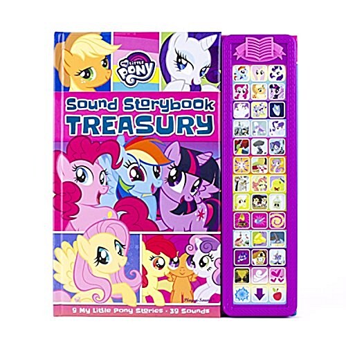 [중고] MY LITTLE PONY SOUND STORYBOOK TREASURY (Hardcover)