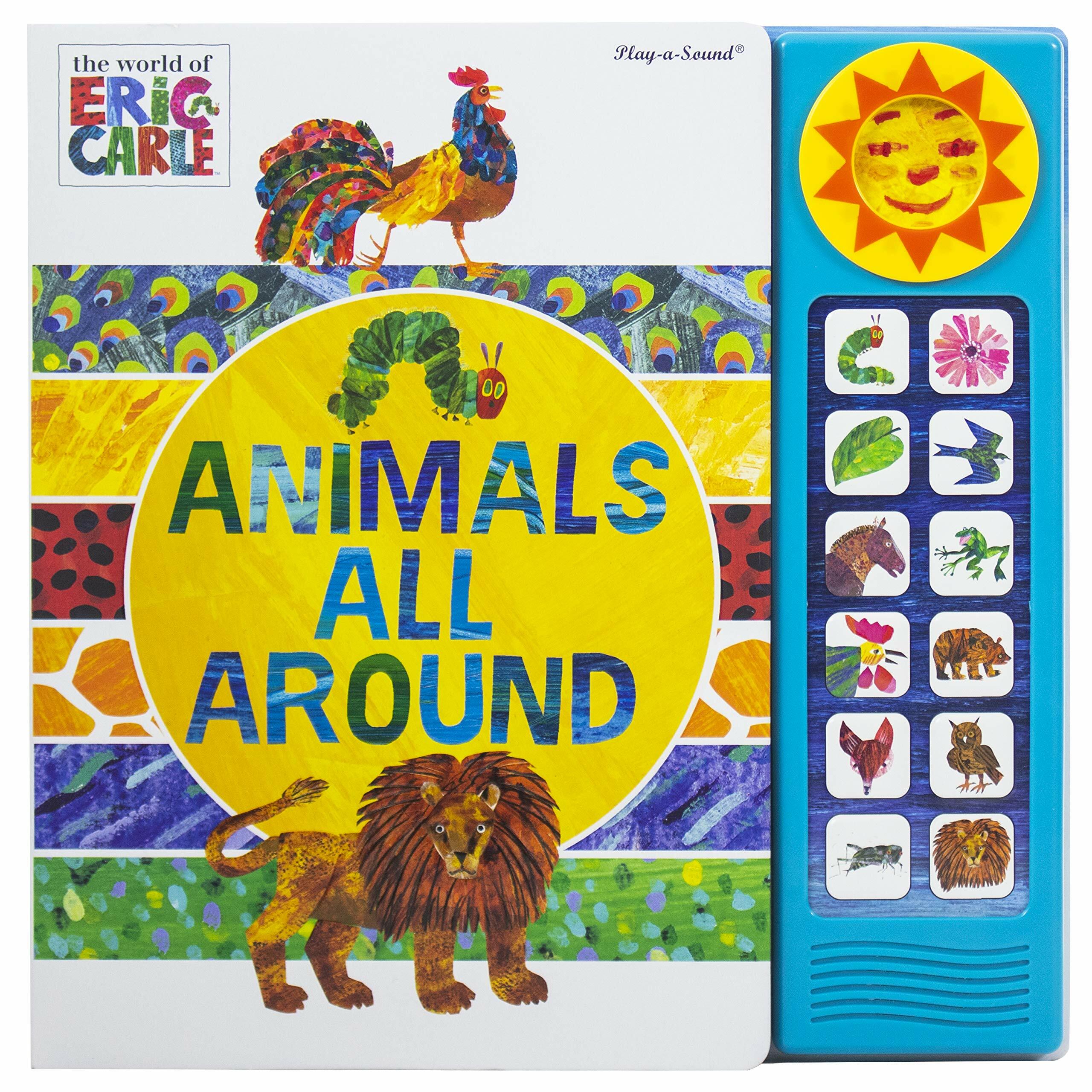 World of Eric Carle - Animals All Around Sound Book (Hardcover)