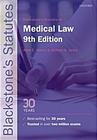 Blackstones Statutes on Medical Law (Paperback)