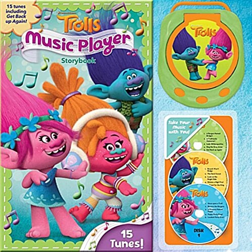 DreamWorks Trolls Music Player Storybook (Hardcover)