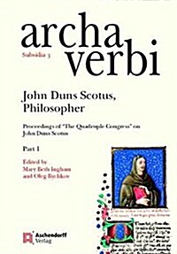 John Duns Scotus, Philosopher: Proceedings of The Quadruple Congress on John Duns Scotus (Hardcover)