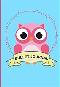 Bullet Journal - Owl: Soft Cover, 7x10 Inches, 130 Pages (Paperback)
