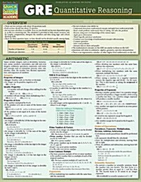 GRE - Quantitative Reasoning: Quickstudy Laminated Reference Guide (Loose Leaf)