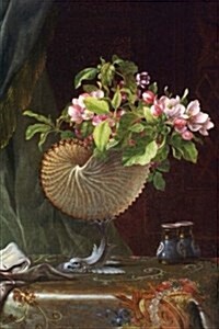 Martin Johnson Heade Still Life with Apple Blossoms in a Nautilus Shell: Blank 150 Page Lined Journal for Your Thoughts, Ideas, and Inspiration (Paperback)