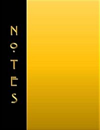 Notes Notebook: Yellow (Paperback)