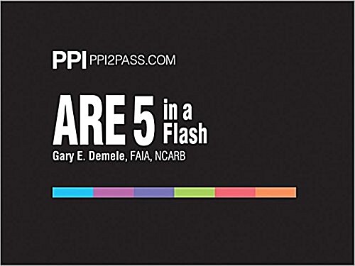 Ppi Are 5 in a Flash: Rapid Review of Key Topics (Cards) - More Than 400 Architecture Flashcards (Other)