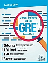 Verbal Insights on the GRE General Test (Paperback)