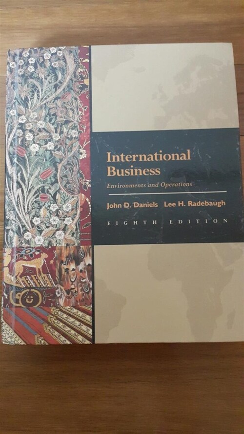 [중고] International Business : Environments and Operations (Hardcover)