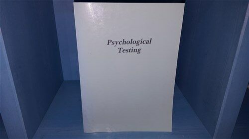 [중고] Paycholoical Testing(카피본 페이퍼북) (페이퍼북)