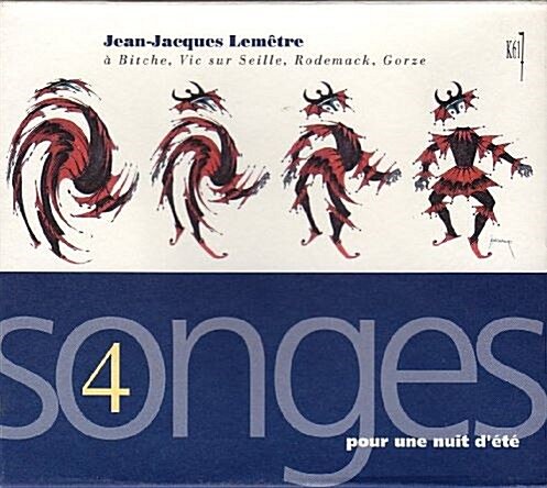 [중고] Jean-Jacques Lemetre - 여름 밤 4개의 노래 (Bitche, Vic Sur Seille, Rodemack, Gorze - 4 Songes Pour Une Nuit D‘ete) (미개봉)