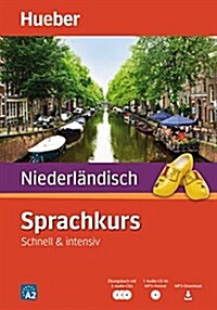 Sprachkurs Niederlandisch: Schnell & intensiv / Paket: Buch + 3 Audio-CDs +  MP3-CD + MP3-Download (Turtleback)