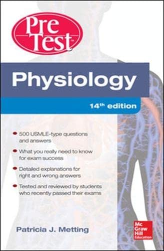 PreTest Physiology (Paperback, 14/E)