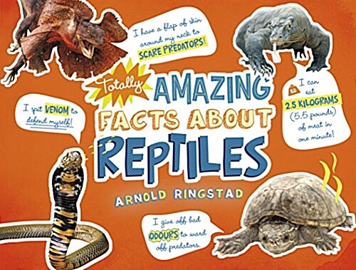 Totally Amazing Facts About Reptiles (Hardcover)